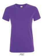 SOL´S Women´s Regent T-Shirt White S (L01825), L01825 – Fonce Violet