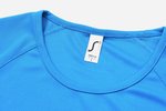 SOL´S Langarm Sport T-Shirt Neonfarben für Damen, Black M, L02072 – Bild 7