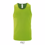SOL'S Sport Tank Top made of Polyester for Men, Apple Green S, L02073 – image 3
