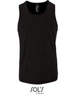 SOL´S Sport Tank Top aus Polyester für Herren – Black
