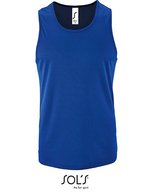 SOL´S Sport Tank Top aus Polyester für Herren, Black L, L02073 – Royal Blue 241