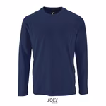 SOL'S Long-Sleeve T-Shirt Imperial Cotton for Men, White XS, L02074 – image 3
