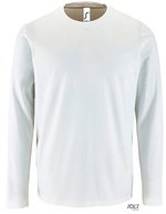 SOL´S Langarm T-Shirt Imperial Baumwolle für Herren, White XS, L02074 – White