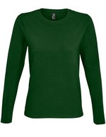 Women´s Long Sleeve T-Shirt Imperial – Bottle Green