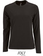 Women´s Long Sleeve T-Shirt Imperial – Deep Black