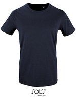 SOL´S Kurzarm T-Shirt Milo aus Bio-Baumwolle, Bottle Green XS, L02076 – French Navy