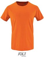 SOL´S Kurzarm T-Shirt Milo aus Bio-Baumwolle, Bottle Green XS, L02076 – Orange
