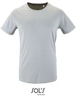 SOL´S Kurzarm T-Shirt Milo aus Bio-Baumwolle, Bottle Green XS, L02076 – Pure Grey