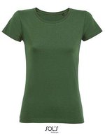 SOL´S T-Shirt Milo aus Bio-Baumwolle für Damen, Bottle Green S, L02077 – Bild 2