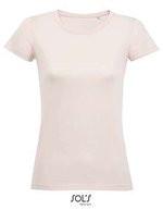 SOL´S T-Shirt Milo aus Bio-Baumwolle für Damen, Bottle Green S, L02077 – Creamy Pink