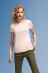 SOL´S T-Shirt Milo aus Bio-Baumwolle für Damen, Bottle Green S, L02077 – Deep Black