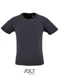 Kids´ Round Neck Short-Sleeve T-Shirt Milo – French Navy