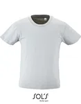 Kids´ Round Neck Short-Sleeve T-Shirt Milo – Pure Grey