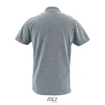 SOL´S Polo Shirt Paname mit Streifen für Herren, Heather Black S, L02081 – Bild 4