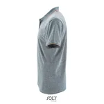 SOL´S Polo Shirt Paname mit Streifen für Herren, Heather Light Jeans M, L02081 – Bild 5