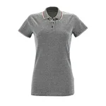 SOL´S Polo chiné Paname pour femmes, Heather Black S, L02082 – image 3