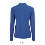 SOL´S Langarm Piqué Poloshirt mit Knopfleiste für Damen, Apple Green M, L02083 – Bild 4