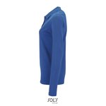 SOL´S Langarm Piqué Poloshirt mit Knopfleiste für Damen, Apple Green M, L02083 – Bild 5
