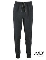 SOL´S Slim Fit Jogginghose mit Kordelzug für Damen, Black XS, L02085 – Anthracite Melange