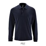 SOL´S Long Sleeve Polo Shirt in Cotton for Men, White XXL, L02087 – Bild 3