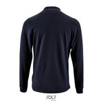 SOL´S Long Sleeve Polo Shirt in Cotton for Men, White XXL, L02087 – Bild 4