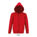 SOL´S Zip Hoodie aus Baumwolle-Polyester für Kinder, French Navy 8 Jahre (118/128), L02092 – Bild 3