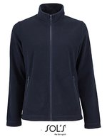 SOL´S Fleecejacke Norman mit Reißverschluss für Damen – Navy