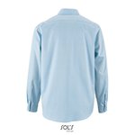 SOL´S Herringbone Hemd Brody, Weiß für Herren, Sky Blue S, L02102 – Bild 4