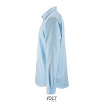 SOL´S Herringbone Hemd Brody, Weiß für Herren, Sky Blue S, L02102 – Bild 5