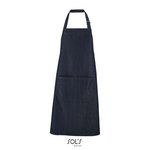 SOL´S Tablier à bavette en denim Grant avec poche frontale, Denim Brut 90 x 75 cm, L02104 – Bild 3