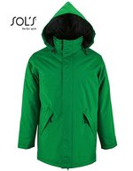 SOL´S Jacke Robyn mit gesteppter Fütterung, Black XS, L02109 – Kelly Green