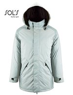 SOL´S Jacke Robyn mit gesteppter Fütterung, Black XS, L02109 – Metal Grey
