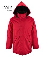 SOL´S Jacke Robyn mit gesteppter Fütterung, Black XS, L02109 – Red