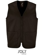 SOL´S Bodywarmer Wallace mit Innentasche, Black XS, L02110 – Bild 2
