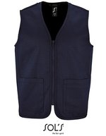 SOL´S Bodywarmer Wallace mit Innentasche, Black XS, L02110 – Marine francais