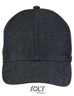 SOL´S Denim Cap Foxy mit Lüftungsösen, Denim Brut One Size, L02115 – Bild 1