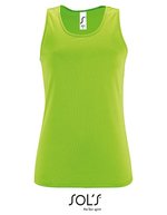 SOL´S Sport Tank Top mit Racerback für Damen – Neon Green