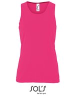 SOL´S Sport Tank Top mit Racerback für Damen, Neon Green S, L02117 – Rosa neon