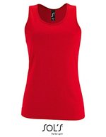 SOL´S Sport Tank Top mit Racerback für Damen, Neon Green S, L02117 – Rosso
