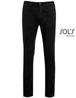 Men´s Chino Trousers Jules - Length 35 – Black