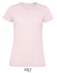 SOL´S Women´s Round Neck Fitted T-Shirt Regent Charcoal Melange S (L02758), L02758 – Heather Pink