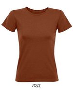 SOL´S Women´s Round Neck Fitted T-Shirt Regent White M (L02758), L02758 – Terracotta