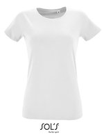 SOL´S Women´s Round Neck Fitted T-Shirt Regent White M (L02758), L02758 – White