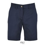 Women´s Chino Bermuda Shorts Jasper – Black