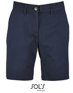 Women´s Chino Bermuda Shorts Jasper – French Navy