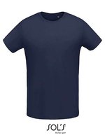 SOL´S Slim Fit Herren T-Shirt aus Baumwolle, Creamy Blue XS, L02855 – French Navy