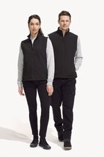 SOL´S Race Bodywarmer aus Softshell für Herren, Black S, L02887 – Bild 1