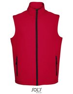 SOL´S Race Bodywarmer aus Softshell für Herren – Pepper Red