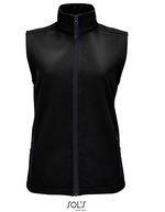 SOL´S Softshell Weste mit Fleecefutter für Damen – Black