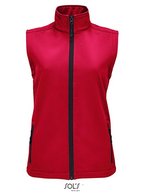 SOL´S Softshell Weste mit Fleecefutter für Damen – Pepper Red
